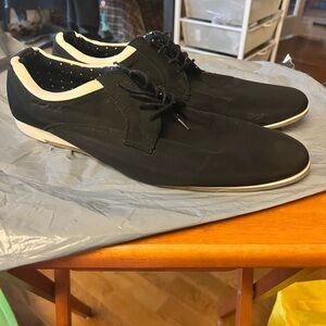 Call It Spring Black and White Men's Derbys